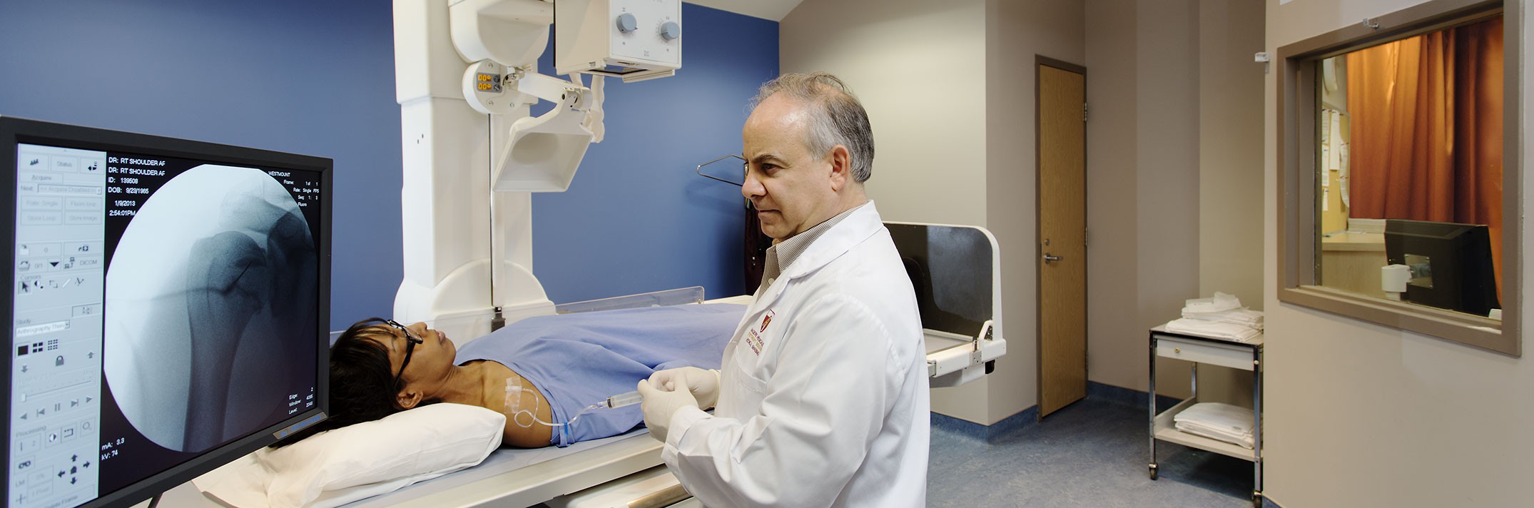 Arthrographie & infiltration