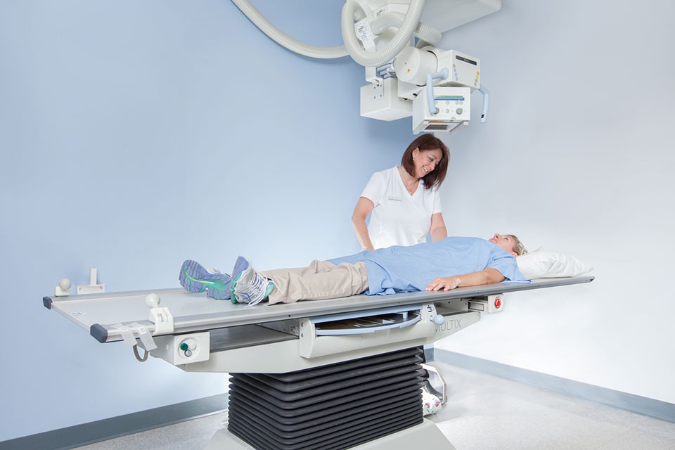 équipement de radiographie des cliniques Radiméd