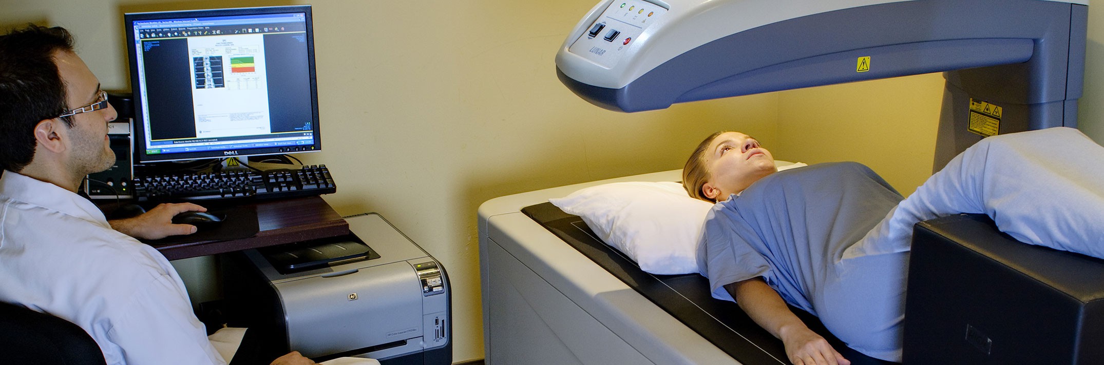 les équipements d'osteodensitometrie de Radiméd
